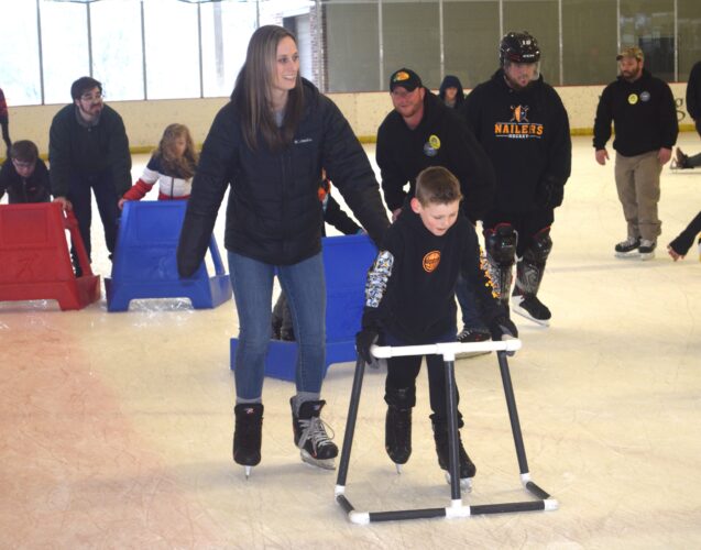 Hundreds Enjoy Inclusion On Ice At Wheeling Park Ice Rink